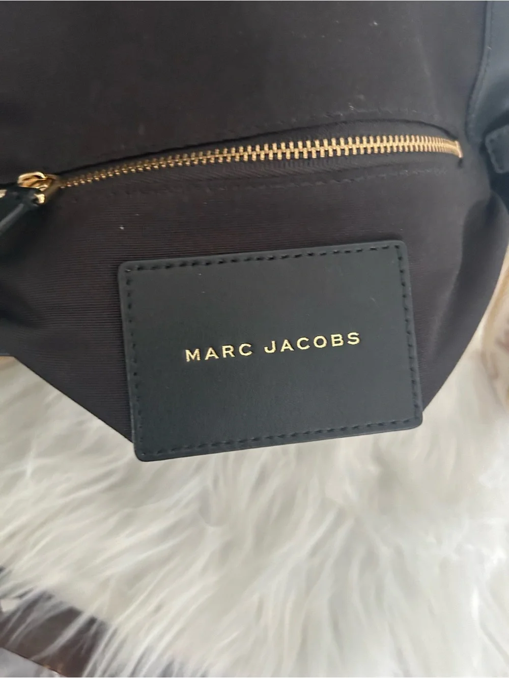 Marc Jacobs The J Marc Mini Black Leather Shoulder Crossbody Bag Chain Strap